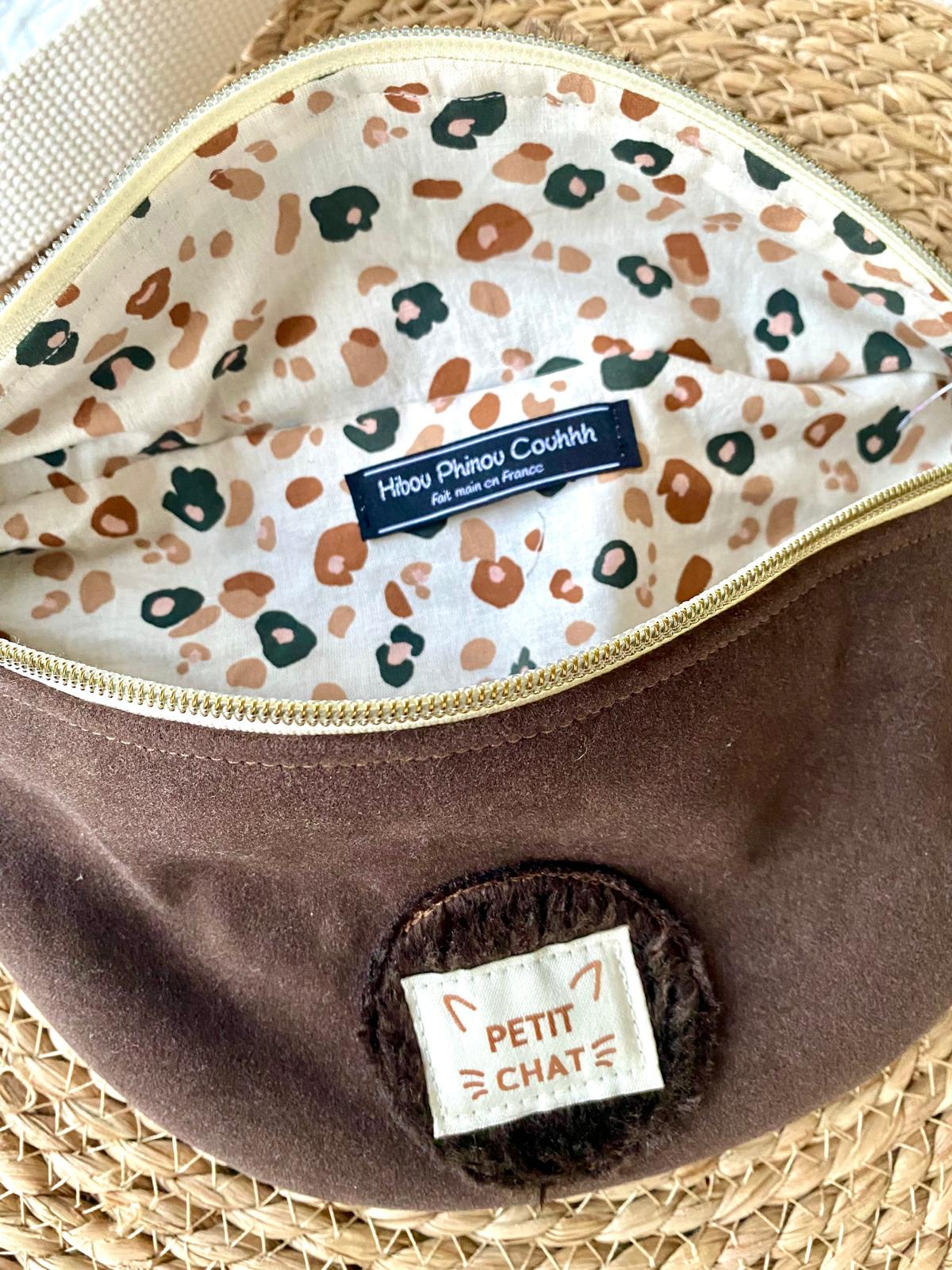 Sac banane Petit Chat upcyclé – Hibouphinoucouhhh