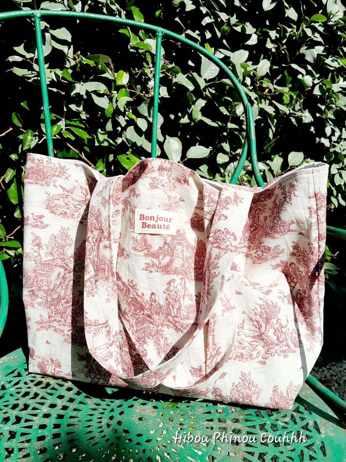 Sac en toile top de jouy