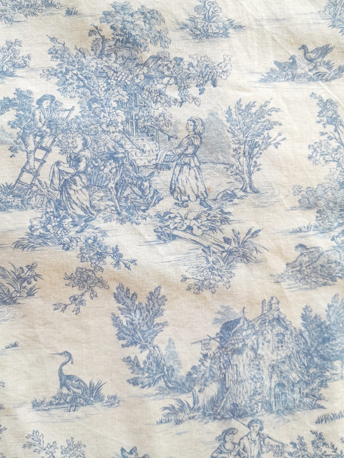 Coussin Toile de Jouy