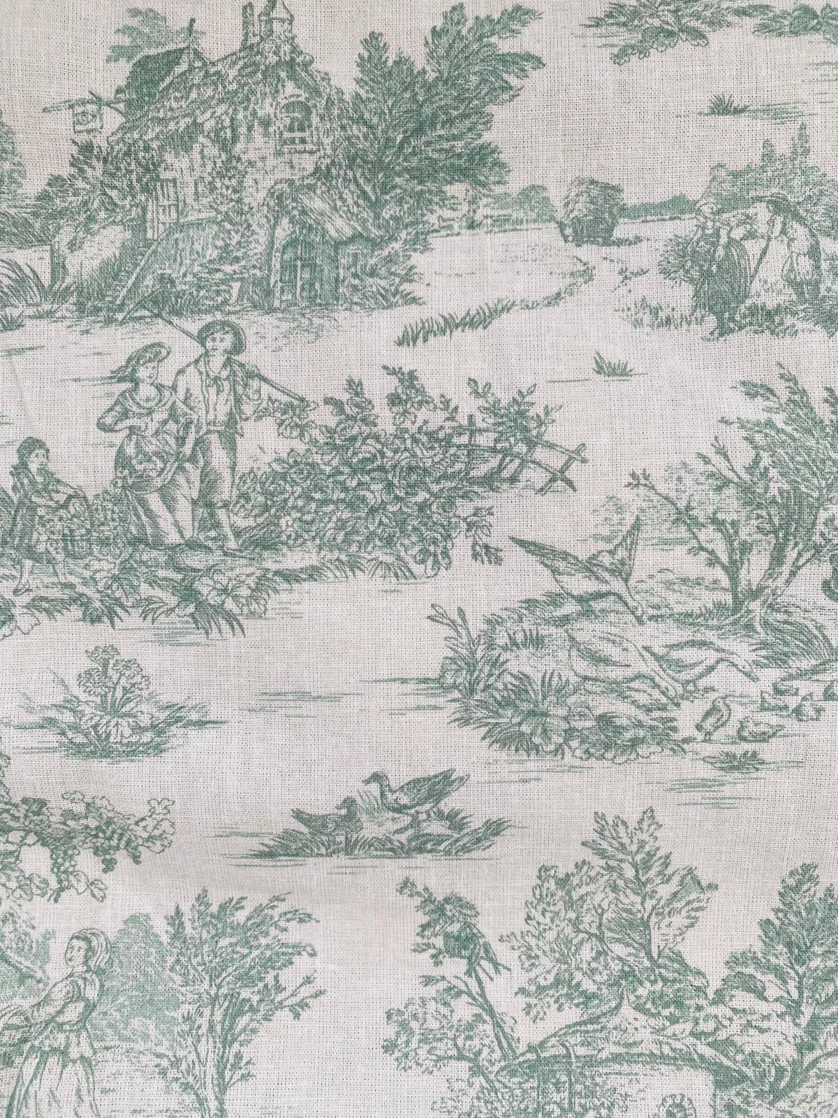 Coussin Toile de Jouy